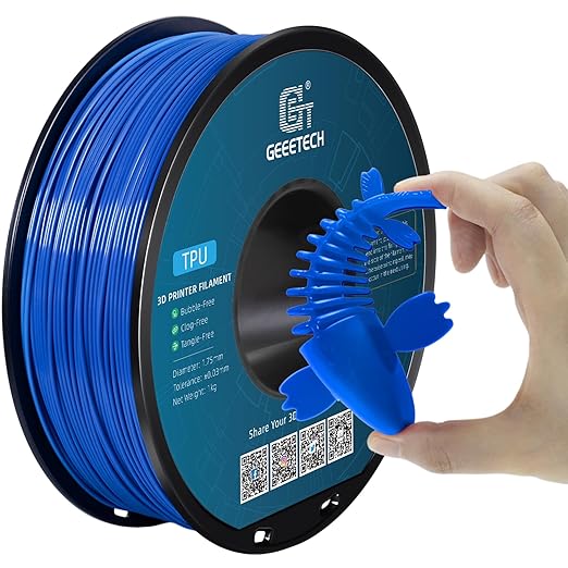 Geeetech TPU Filament 1.75mm – 95A Flexible 3D Printer Filament by GEEETECH