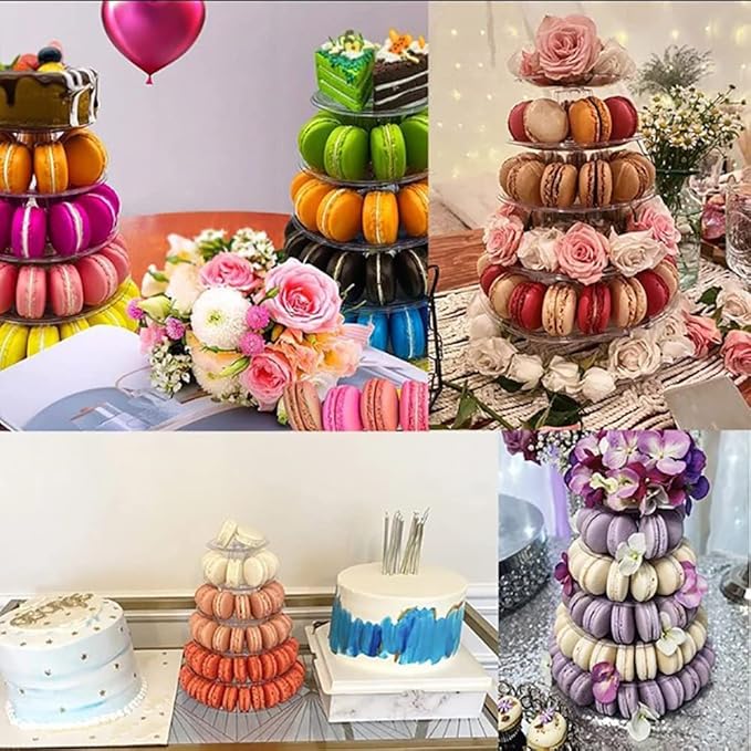 Macaron Tower Stand for Wedding Birthday Party - Image 5