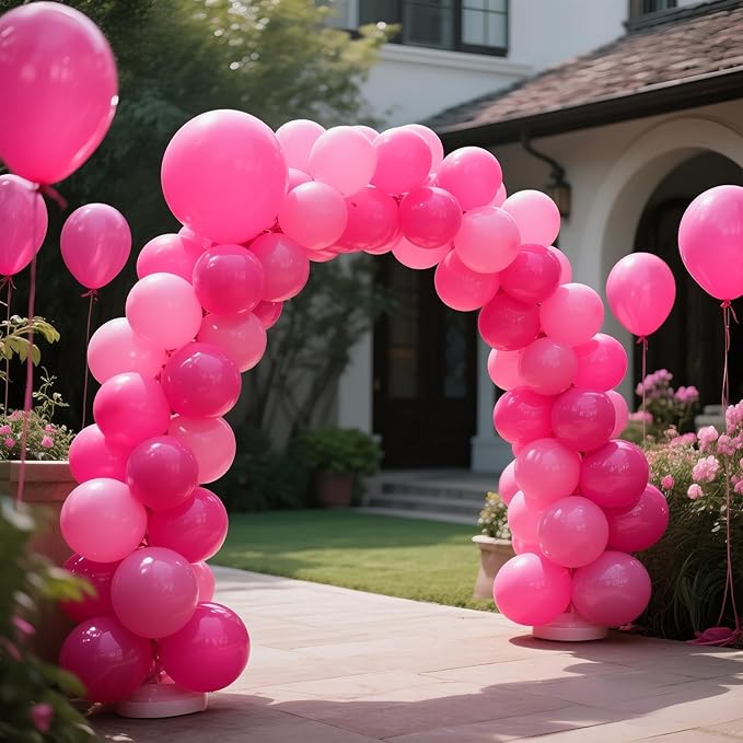 KAWKALSH Hot Pink Balloon 12 Inch - Image 8