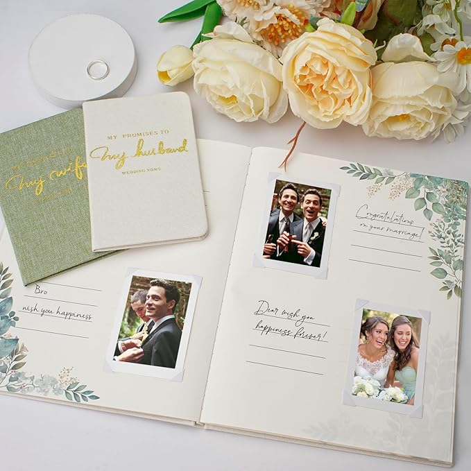 Vienrose Wedding Guest Book Set - Image 6