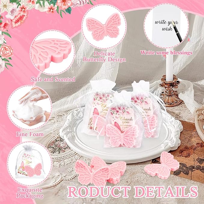 50Sets Butterfly Baby Shower Favors - Image 3