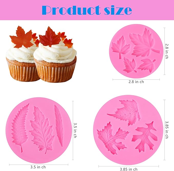 Actvty Silicone Maple Leaf Mold - Image 2