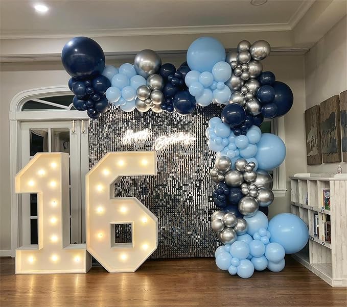 Bezente Navy Blue Giant Balloons 36 Inch - Image 9