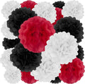 Tissue Paper Pom Poms, Hanging Flower Balls by Tisspoms
