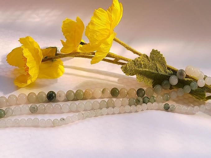 Stone Beads 10mm 60pcs Tiansan Jade Beads Round Loose Gemstones Beads - Image 6