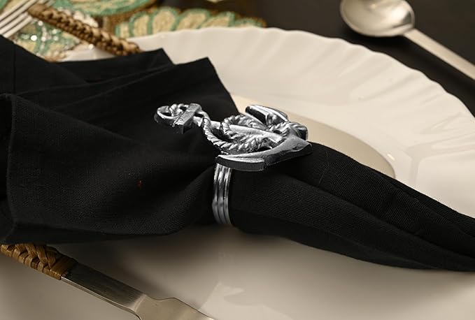 Silver Napkin Rings Set of 12 - Image 6