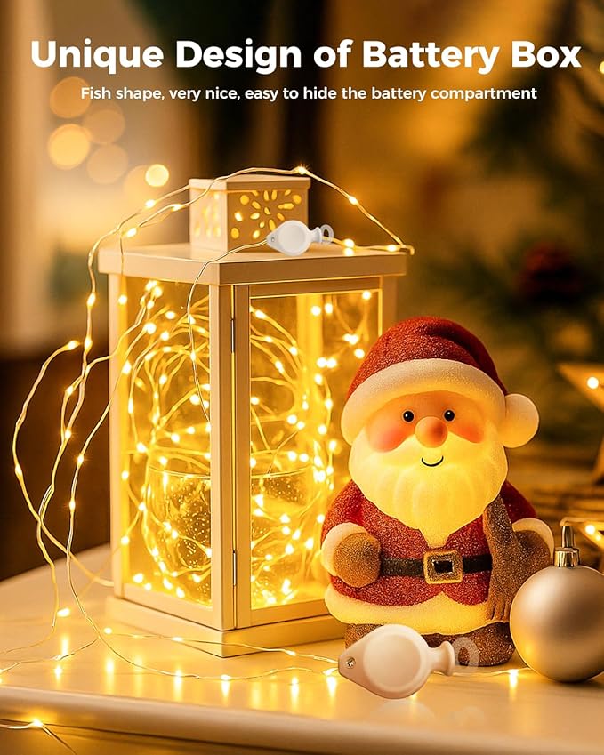 btfarm 24 Pack Fairy Lights Battery Operated, 7FT 20 LED Mini String Lights - Image 5