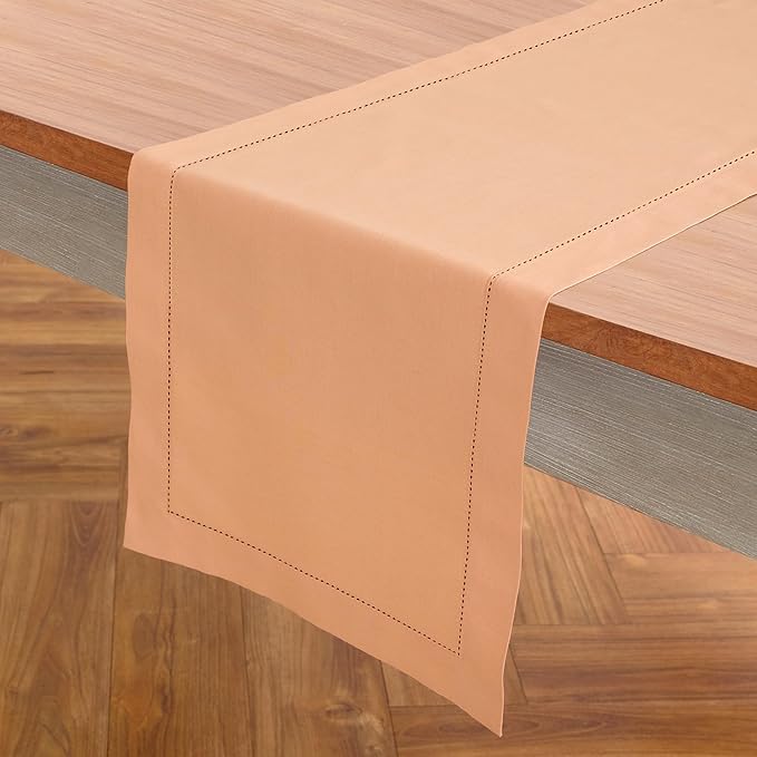 Solino Home Cotton Linen Table Runner 90 Inches Long - Image 4