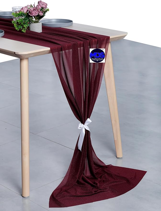 MDS Halloween Chiffon Table Runner - Image 3