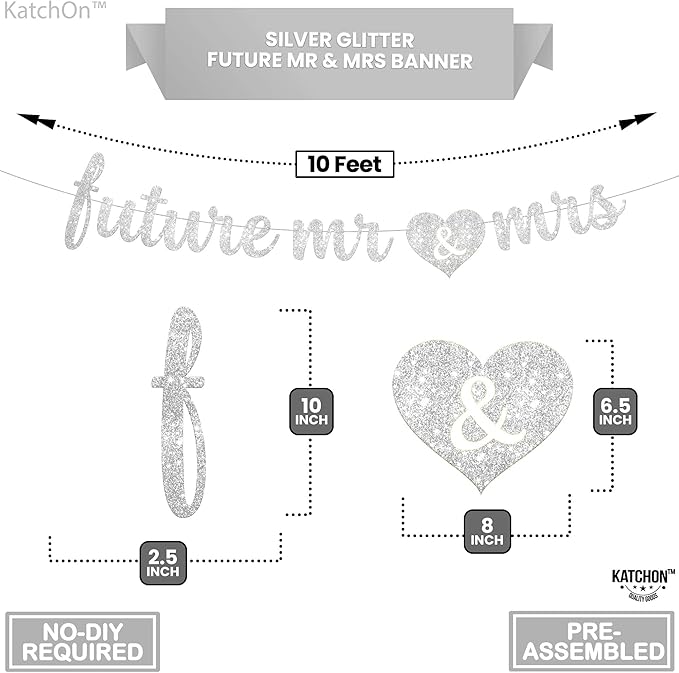 KatchOn, Pre-Strung, No DIY | Future Mr and Mrs Banner | Engagement Party - Image 2