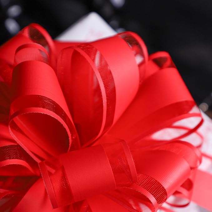 6Pcs 6inch Pull Bow Gift Wrapping, Pull Bow - Image 4