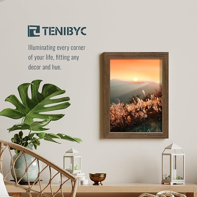 12x16 Picture Frame 3 pk, HD Tempered Glass, Wall Gallery Frame - Image 7