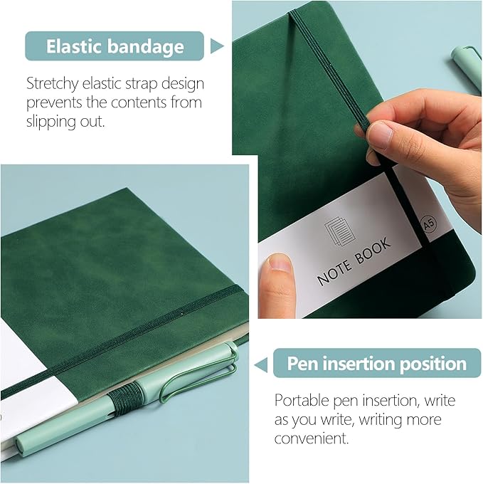 Personalized Notebook Custom Journal Notebook PU Leather A5 Can Customized - Image 8