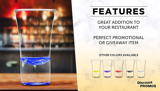 DISCOUNT PROMOS 2 oz. Lord Shooter Etched Shot Glasses, 10 pack, 21st Birthday - Image 2