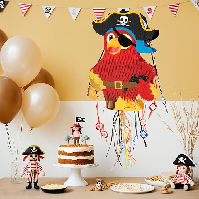 WERNNSAI Foldable Pirate Pinata - Image 2