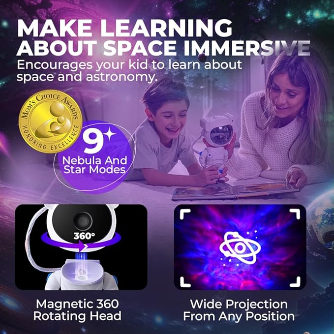 Mind-Glowing Astronaut Galaxy Projector - Image 4