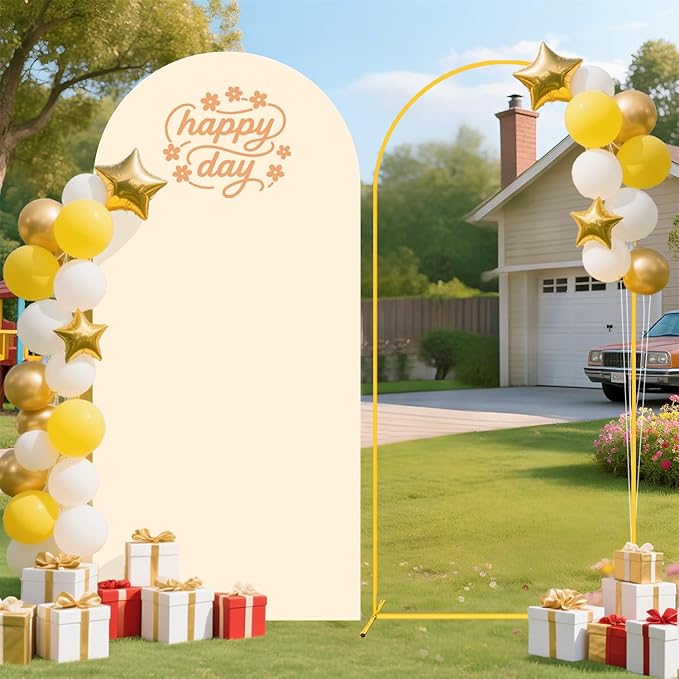 FUHSY Wedding Backdrop Arch Stand - Image 2