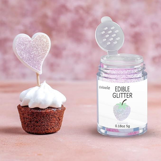 Iridescent Edible Glitter for Drinks - Image 4