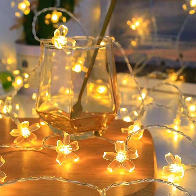 Decorative Flower String Lights - Image 8
