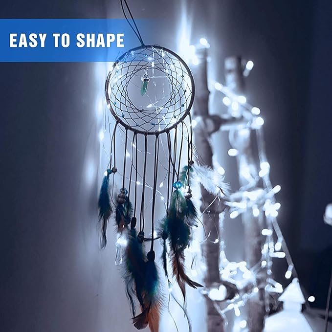 20 Pack Fairy Lights Battery Operated 7ft 20 LED Mini Fairy String Lights - Image 3