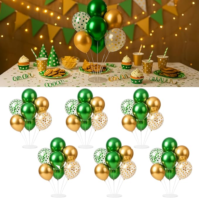 6pcs Balloon Stands Kit Table Centerpiece Table Decorations by Unknown