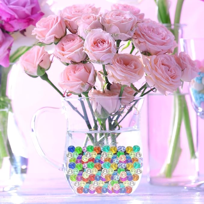 uxcell 10000Pcs Wedding Table Scatter Confetti Fake Crystals Acrylic Diamonds - Image 4