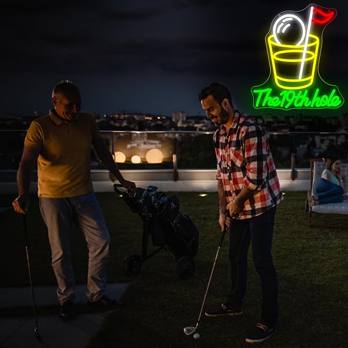 Golf Neon Sign for Wall Decor Golf Neon Light for Man Cave Dimmable LED Light - Image 4