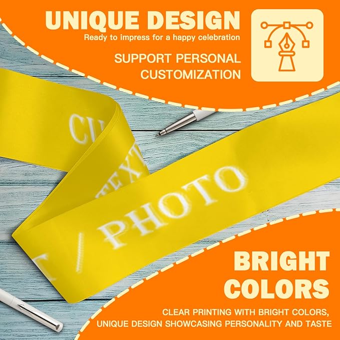 Custom Sash, Personalized Birthday Sash - Image 4