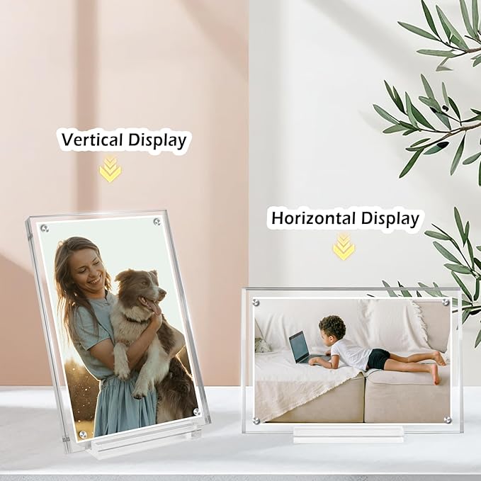 3 Pack 4x6 Magnetic Acrylic Picture Frame - Image 5