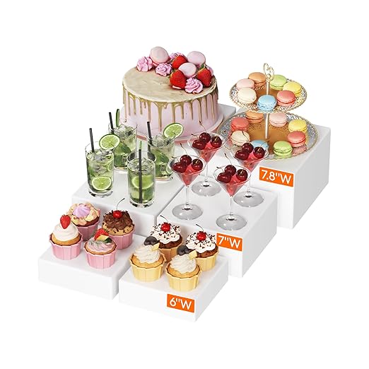 Lifewit Buffet Risers and Stands Up to 7.8", Food Risers by Lifewit