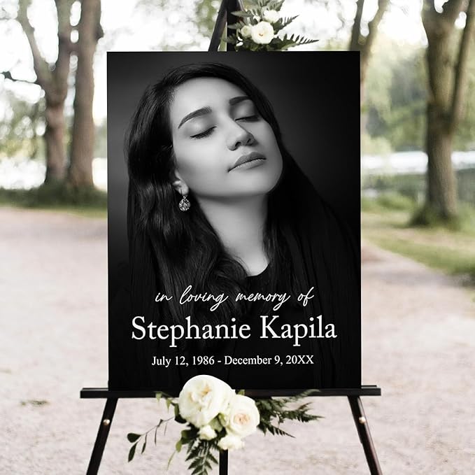 Funeral Welcome Sign, Memorial Welcome Sign, Celebration of Life Welcome Sign by Mapileng%E2%84%A2