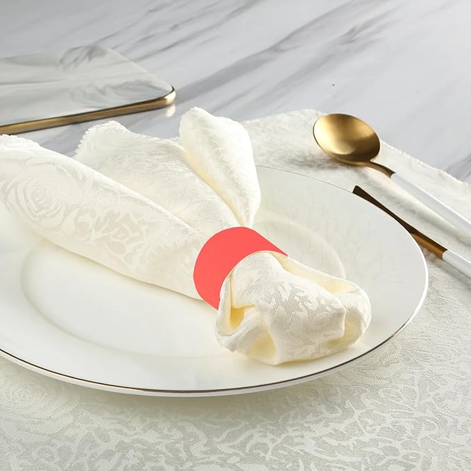Germiwipe Paper Napkin Band Box of 500, Napkin Rings Self Adhesive - Image 4