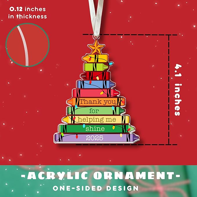 Pawzity Teacher Ornament - Image 2