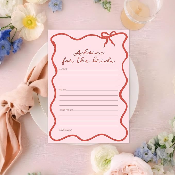 DEEKA 30 PCS Bridal Shower Games Card - Image 6