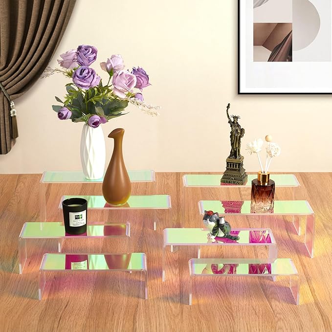 Iridescent Acrylic Display Risers - Image 8