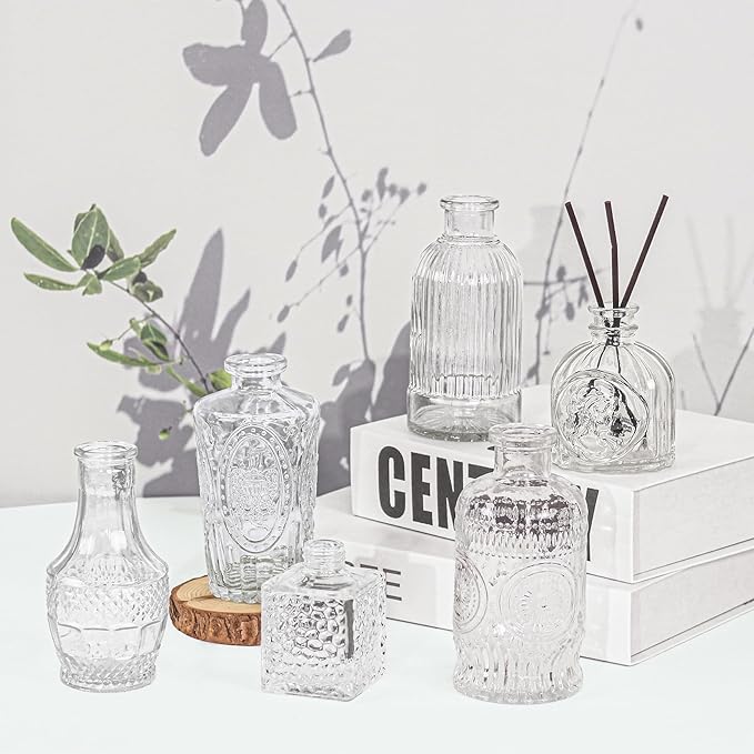 40Pcs Glass Bud Vase Set, Small Flower Vase - Image 6