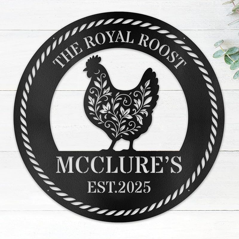 Custom Metal Signs Metal Name Sign Metal Wall Art Split Letter Monogram Wall by SIGNWIN