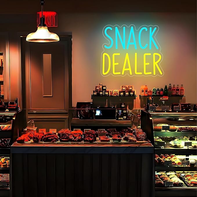 Snack Dealer Neon Sign Snack Bar Led Neon Sign - Image 3
