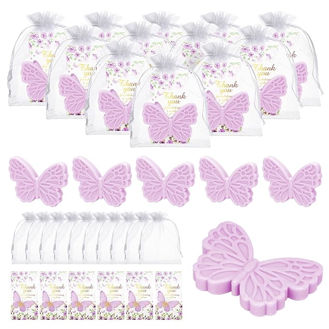 50 Sets Butterfly Baby Shower Favors by wxfdac