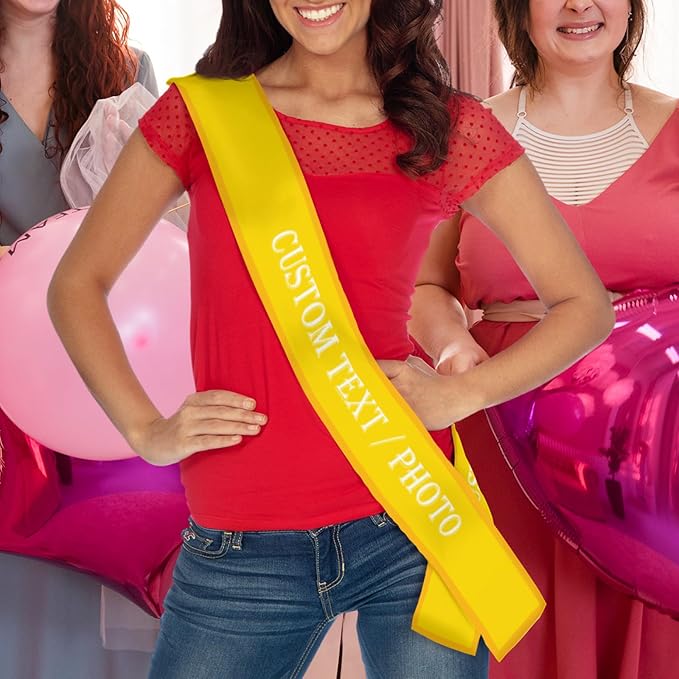 Custom Sash, Personalized Birthday Sash - Image 8