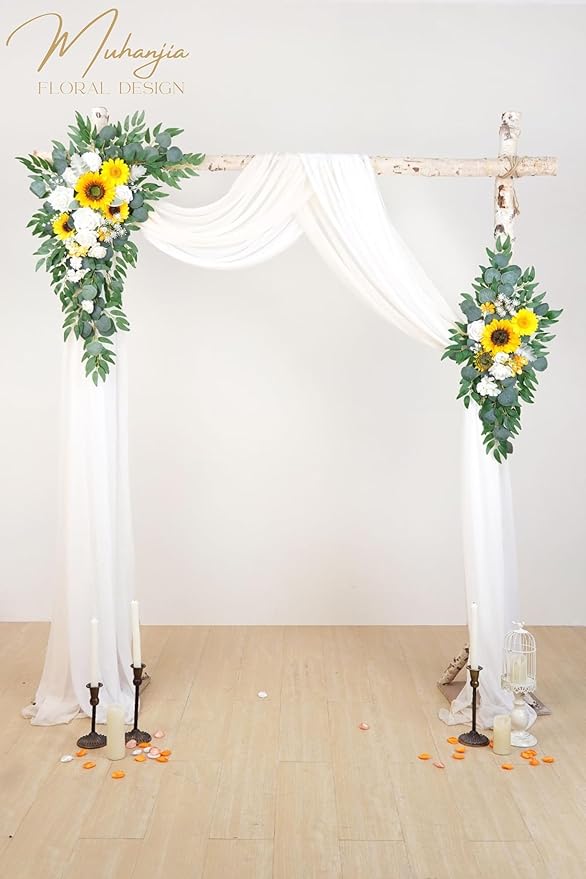 Artificial Arch Flowers Kit, Ceremony and Reception Background Rose Decoration - Image 2