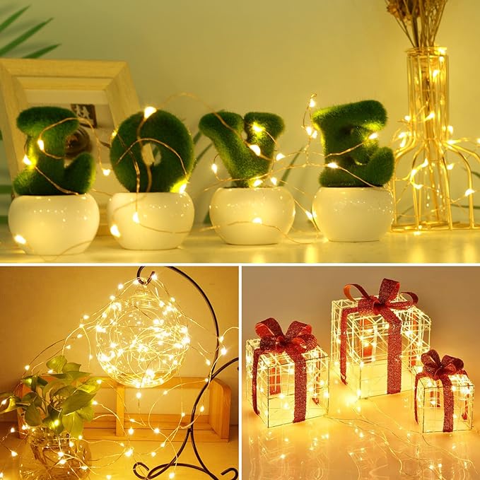 kolpop 12 Pack LED Fairy Lights Battery Operated, Mini Twinkle String Lights - Image 4