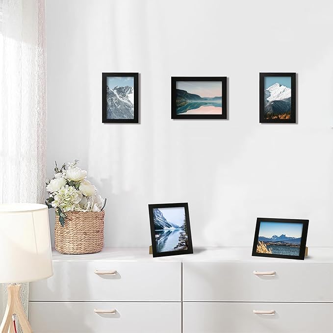 4x6 Picture Frame Set of 4, 4 x 6 Photo Frames - Image 6