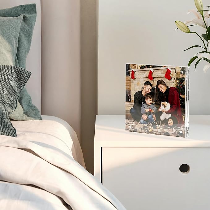 5x5 Acrylic Picture Frame 5 Pack, Desktop Display Decor Gift - Image 6