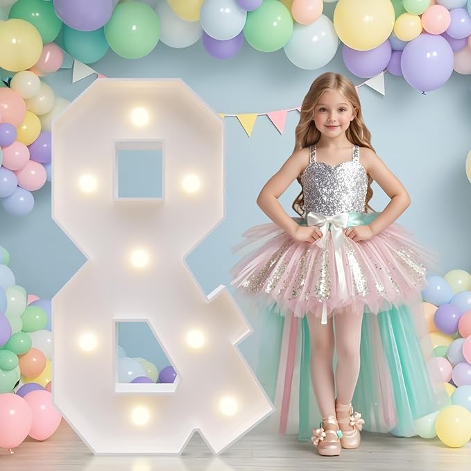 JoyMuse Marquee Letters 3 Feet Tall, Light Up Letters 3FT by Unknown