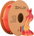 Silk PLA 3D Printer Filament 1.75mm Silk Shiny Fast Gradient Color Change by 3DHoJor