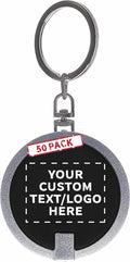 DISCOUNT PROMOS 50 Round LED Keychains by DISCOUNTPROMOS
