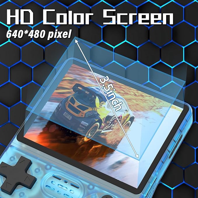 FVBADE R40S PRO Handheld Game Console 3.5 inch IPS Screen Mini Retro Console - Image 2