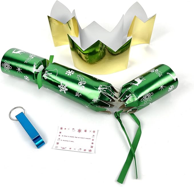 12 Pack Christmas No-snap Party Table Favors, Christmas themed Holiday Supplies - Image 3