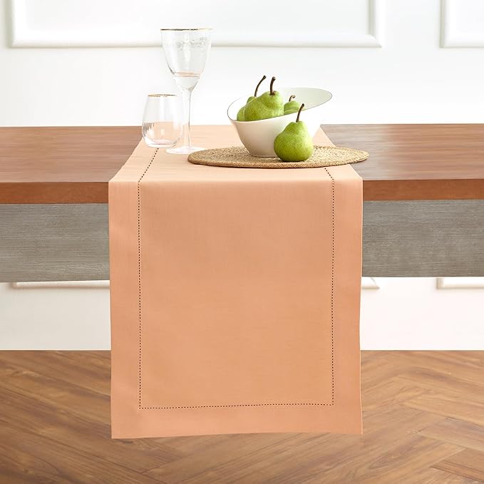 Solino Home Cotton Linen Table Runner 90 Inches Long by SolinoHome